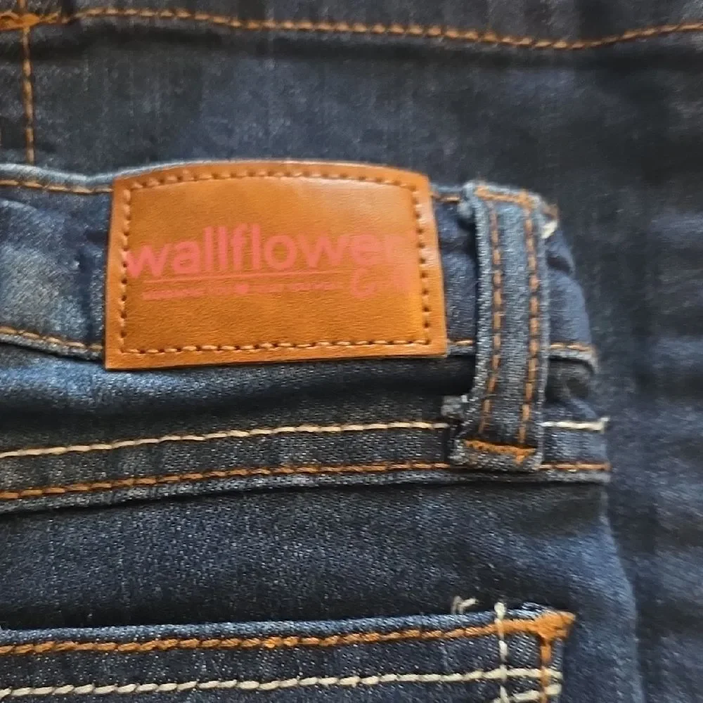 Wallflower Navy Kids Jeans with Embellished Pockets
